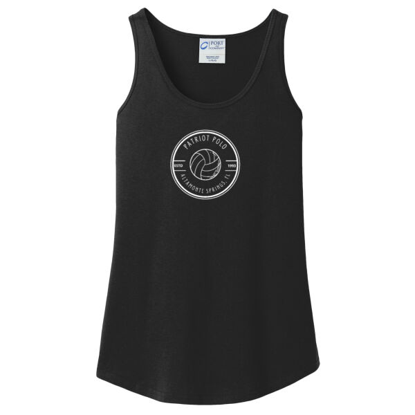Circle Logo - Ladies Core Cotton Tank Top Thumbnail