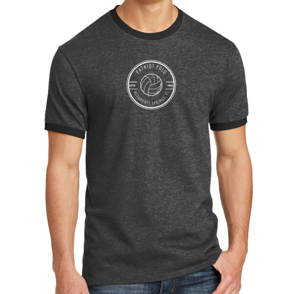Circle Logo - Core Cotton Ringer Tee Thumbnail