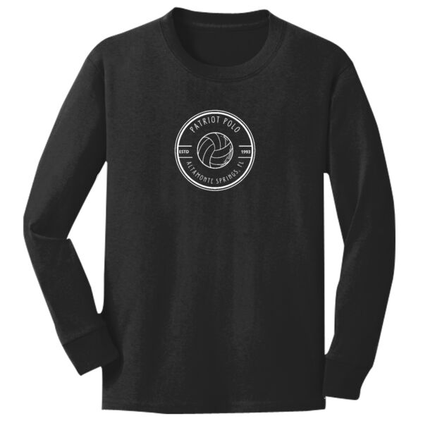 Circle Logo - Youth Long Sleeve Core Cotton Tee Thumbnail