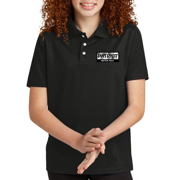 Banner Crest - Youth UV Micropique Polo Thumbnail