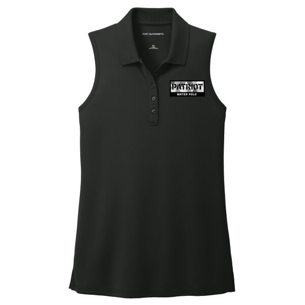 Banner Crest - Women's Dry Zone ® UV Micro Mesh Sleeveless Polo Thumbnail