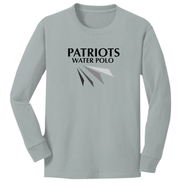 White Patriots - Youth Long Sleeve Core Cotton Tee Thumbnail