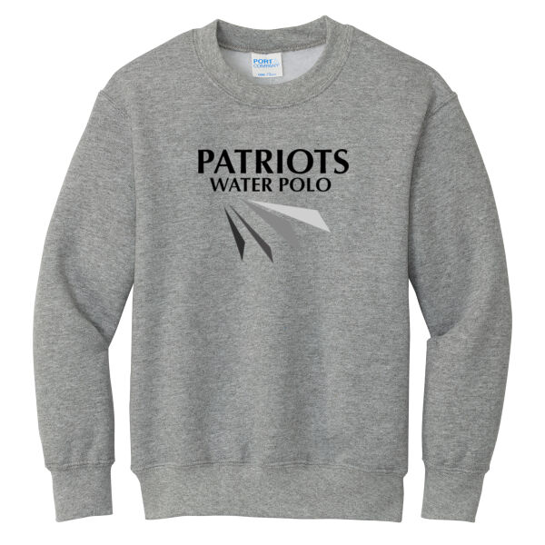White Patriots - Youth Core Fleece Crewneck Sweatshirt Thumbnail