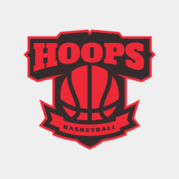 Hoops Basketball logo template  Thumbnail