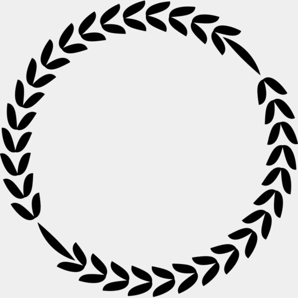 Laurel Leaf Circle Wreath Thumbnail