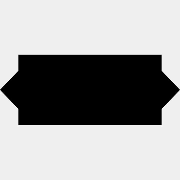 Notched Rectangle Label Thumbnail