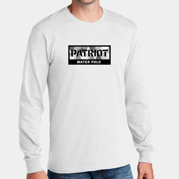 Banner Logo - AISIN Long Sleeve Core Cotton Tee Thumbnail