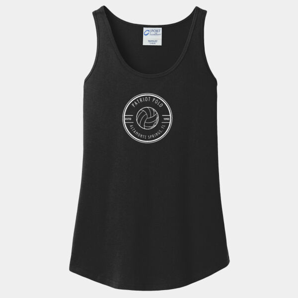 Circle Logo - Ladies Core Cotton Tank Top Thumbnail