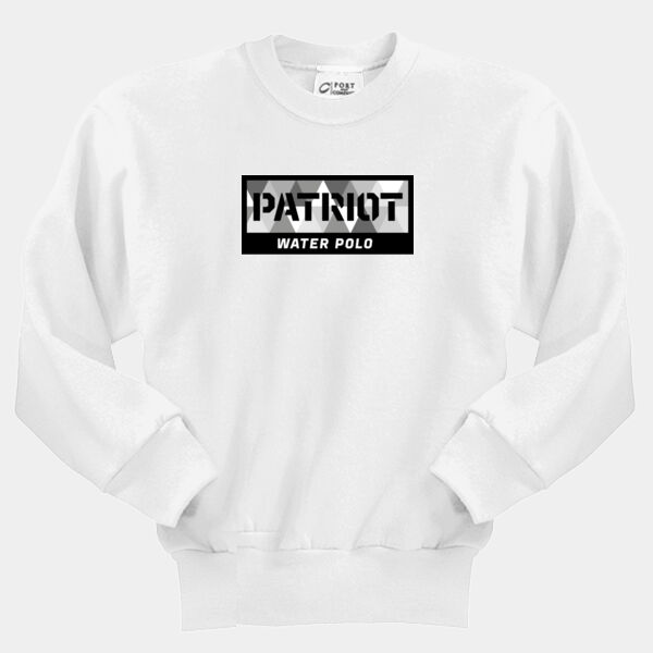 Banner Logo - Youth Core Fleece Crewneck Sweatshirt Thumbnail