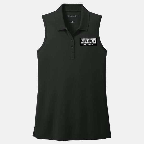 Banner Crest - Women's Dry Zone ® UV Micro Mesh Sleeveless Polo Thumbnail