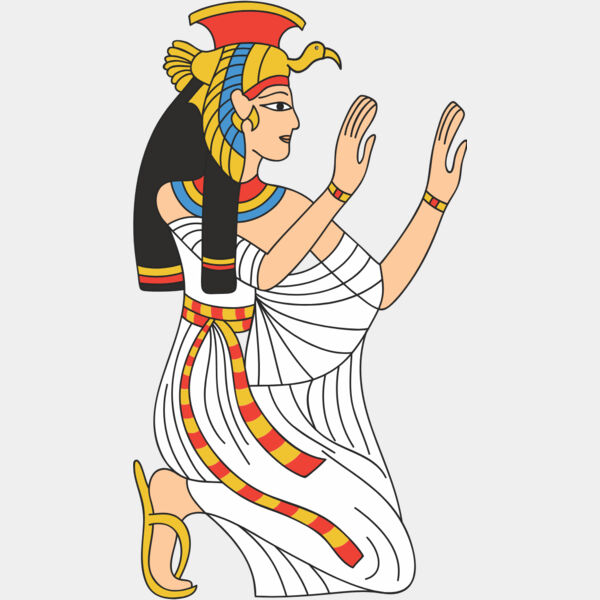 Colored Egyptian God 6 Thumbnail