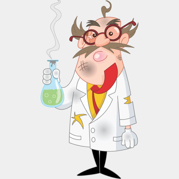 Cartoon Scientist 4 Thumbnail