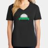 Ladies Core Cotton V-Neck Tee Thumbnail