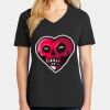 Ladies Core Cotton V-Neck Tee Thumbnail