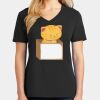 Ladies Core Cotton V-Neck Tee Thumbnail
