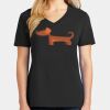Ladies Core Cotton V-Neck Tee Thumbnail