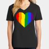 Ladies Core Cotton V-Neck Tee Thumbnail