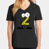 Ladies Core Cotton V-Neck Tee Thumbnail