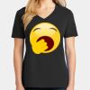 Ladies Core Cotton V-Neck Tee Thumbnail
