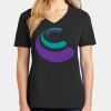 Ladies Core Cotton V-Neck Tee Thumbnail