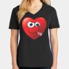 Ladies Core Cotton V-Neck Tee Thumbnail