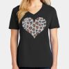 Ladies Core Cotton V-Neck Tee Thumbnail