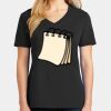 Ladies Core Cotton V-Neck Tee Thumbnail