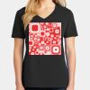 Ladies Core Cotton V-Neck Tee Thumbnail